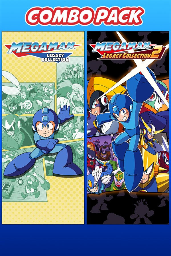 Mega Man Legacy Collection 1 & 2 Combo Pack اكس بوكس حساب جديد