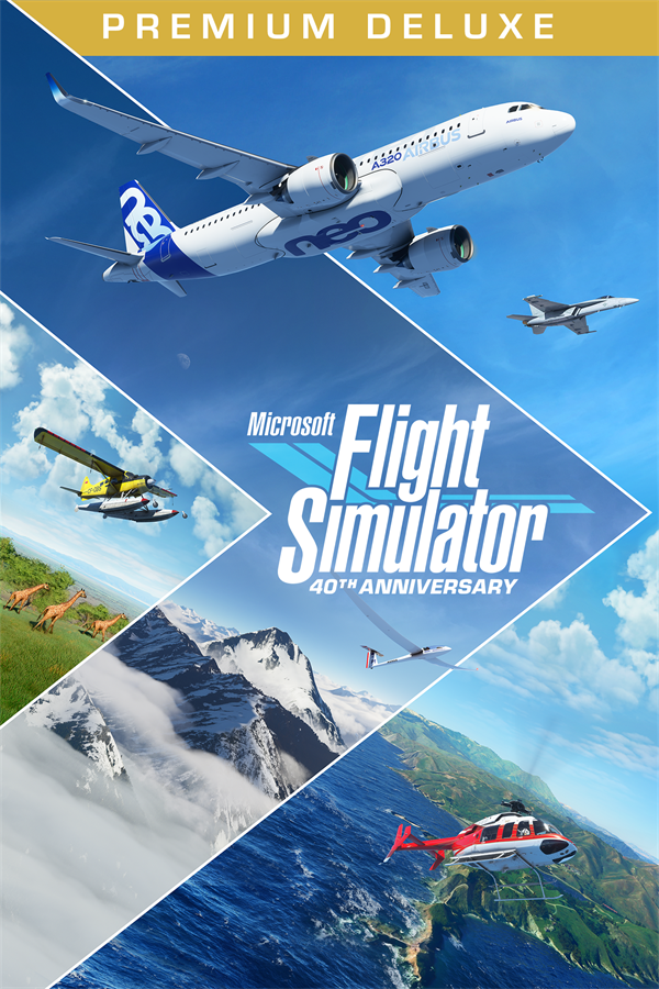 Microsoft Flight Simulator (2020) Premium Deluxe 40th Anniversary Edition اكس بوكس حساب جديد