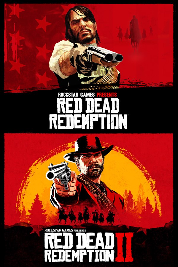 Paquete de Red Dead Redemption y Red Dead Redemption 2 اكس بوكس حساب جديد