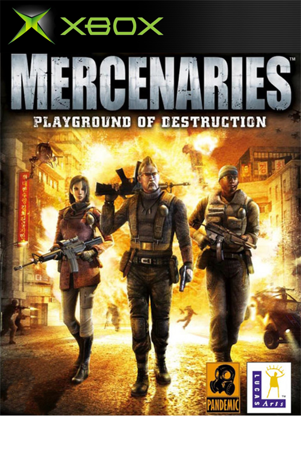 Mercenaries: Playground of Destruction اكس بوكس حساب جديد