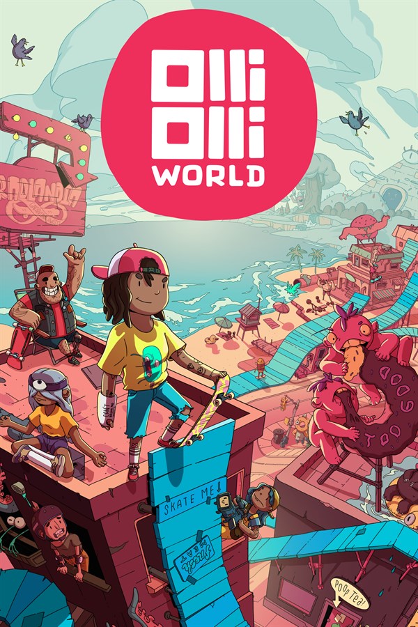 OlliOlli World اكس بوكس حساب جديد