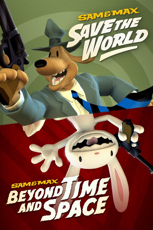Paquete Sam & Max Save the World + Más allá del tiempo y el espacio اكس بوكس حساب جديد
