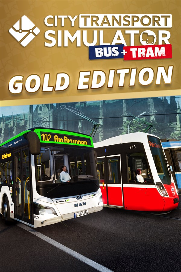 City Transport Simulator: Bus + Tram - Gold Edition اكس بوكس حساب جديد