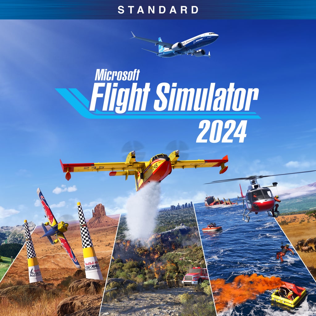 Microsoft Flight Simulator 2024- Standard Edition بلاستيشن شراء مباشر